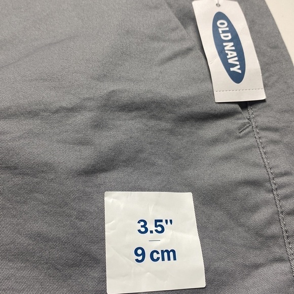 Old Navy Mid Rise Casual Cotton Spandex Grey Shorts Summer Spring Vacation Sz 14 - Picture 8 of 8